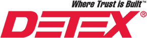 Detex logo with trust tagline in red text.