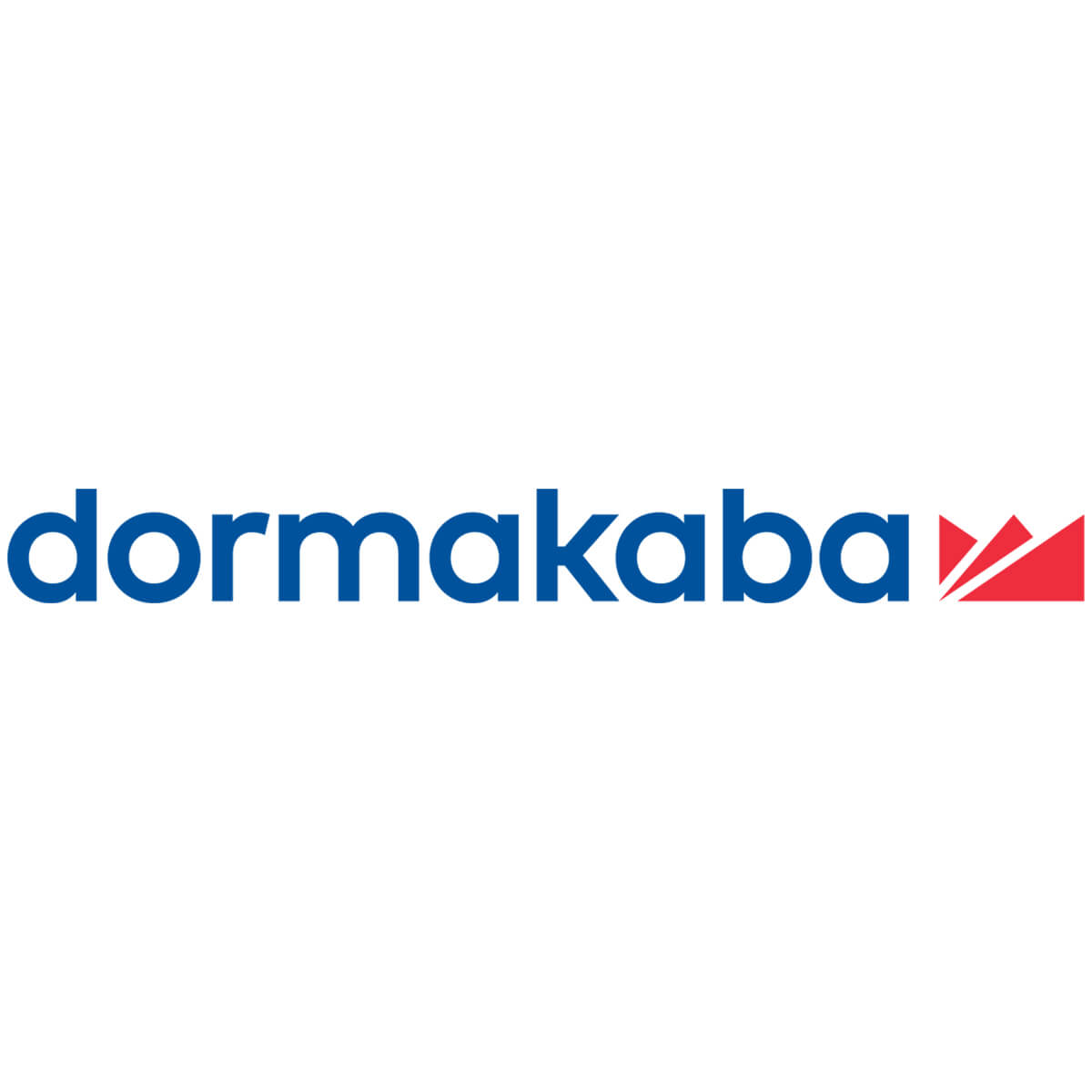 Dormakaba logo with a red geometric symbol.