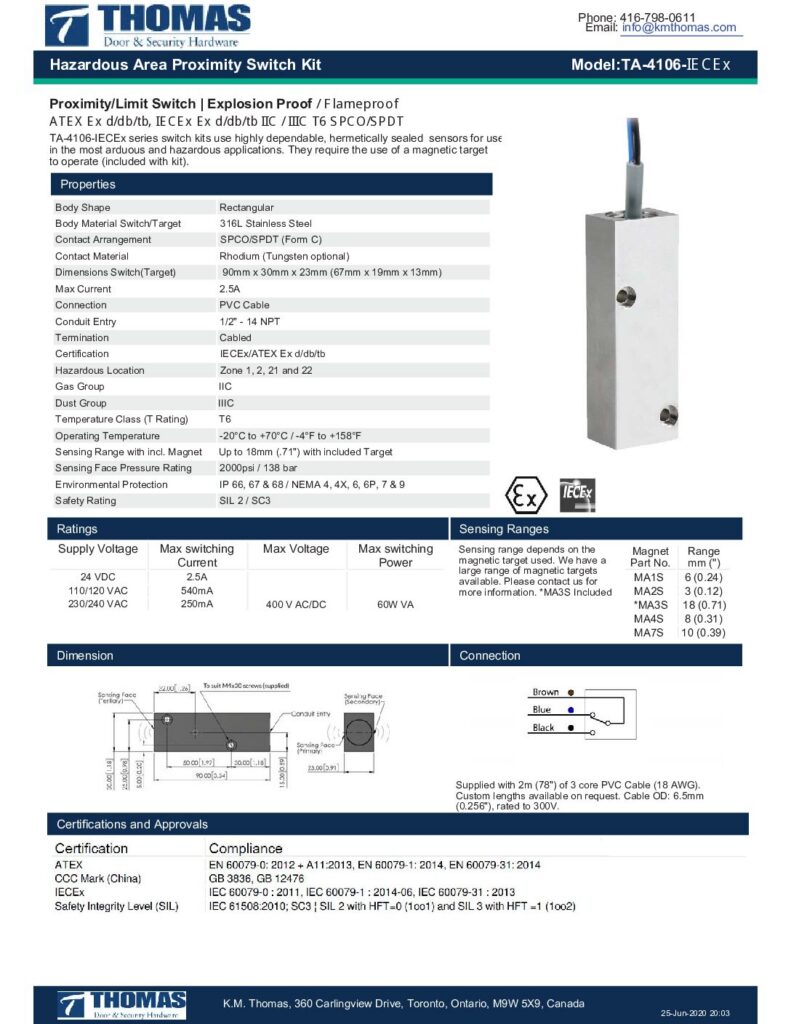 TA4106-IECEX