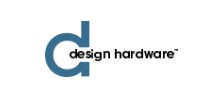 Design Hardware logo: a blue stylized 'dh' symbol with the words 'design hardware' beside it.