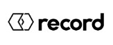 Record logo with a hexagonal icon before the word 'record'.